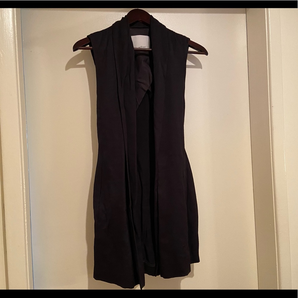 Aritzia Wilfred Long Vest